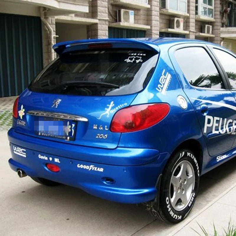 Spoiler Traseiro Premium em ABS para Peugeot 206