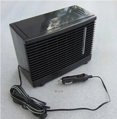 Mini Ar Condicionado Portátil 12V para Carro – Arrefecimento a Água e Gelo 60W