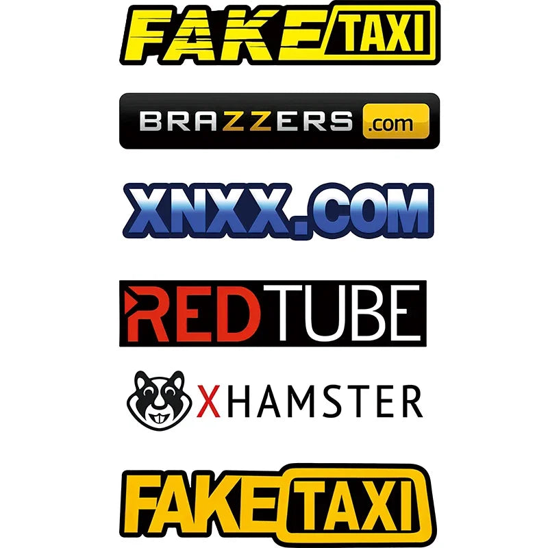 Autocolantes Fake Taxi — Vinil Resistente à Água para Carro e Mota