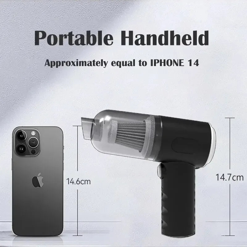 Aspirador Portátil Potente 9000Pa
