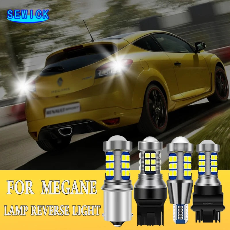 Luzes LED de Marcha-Atrás para Renault Megane 1/2/3/4 CC 1995-2018